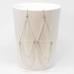 Pretty and Simple Chain Swag Earrings